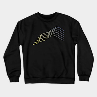 My Mountains and Hiking Art Crewneck Sweatshirt